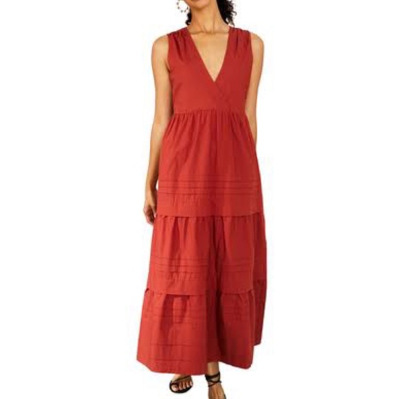 Red dress. Size XL - Picture 2 of 5